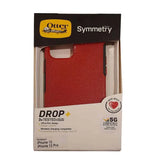 Estuche clásico OtterBox Symmetry para Apple iPhone 12 Pro color rojo, protección y estilo.