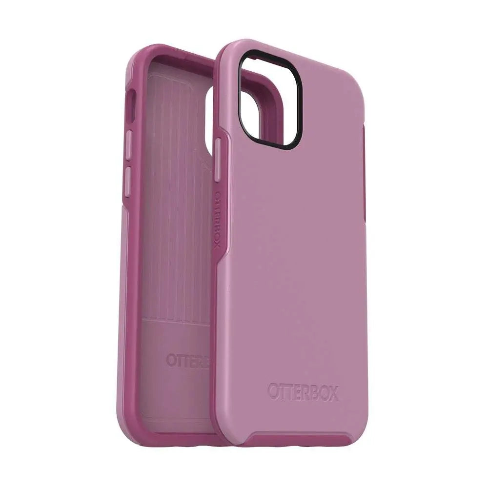 estuche clasico otterbox symmetry rosa para apple iphone 12 pro max