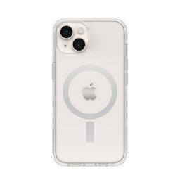 Otterbox symmetry iphone 15 magsafe case transparent color