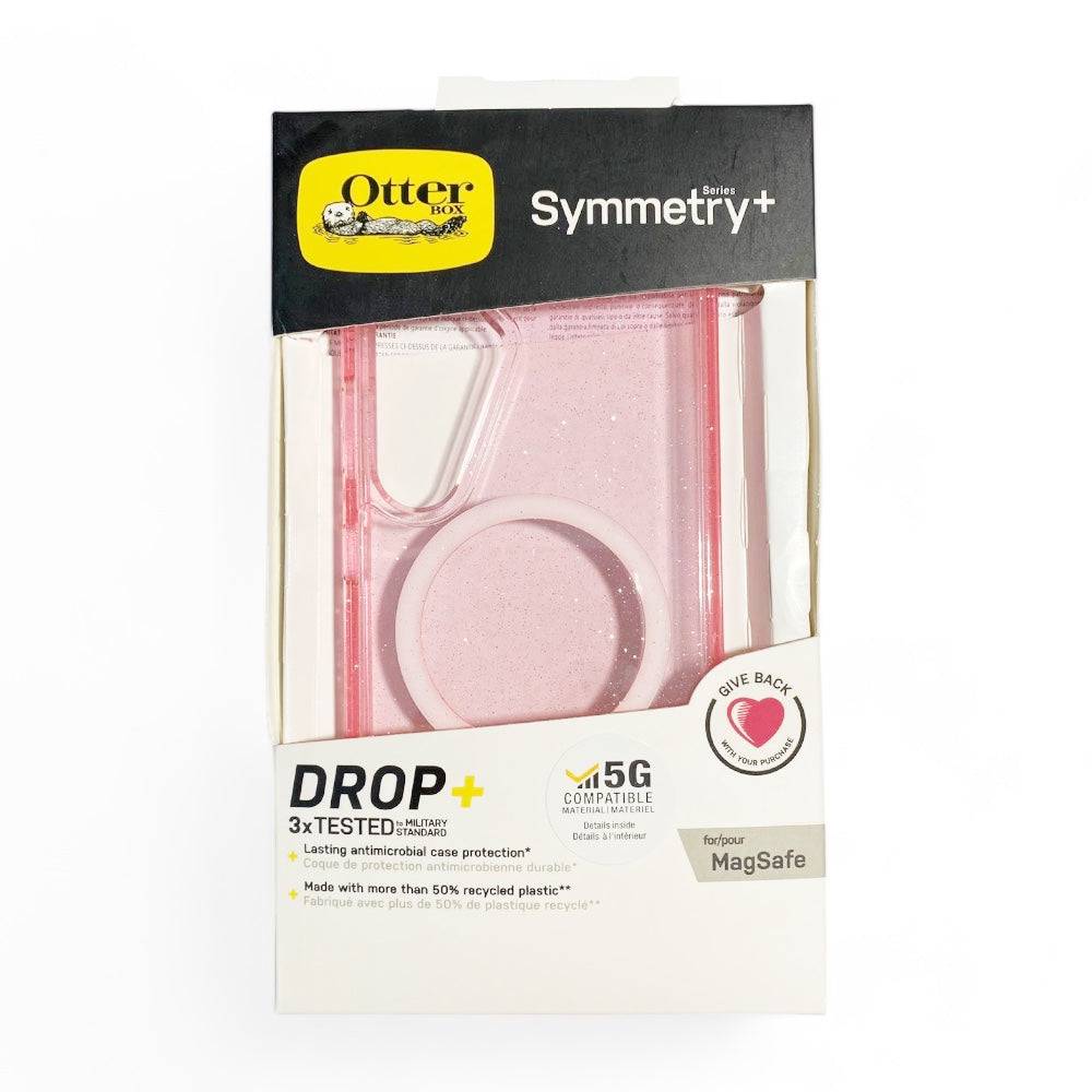 Estuche Otterbox Symmetry Magsafe Samsung S24 Glitter Color Transparente/Rosado - MUNDO ACCESORIOS (B2C)