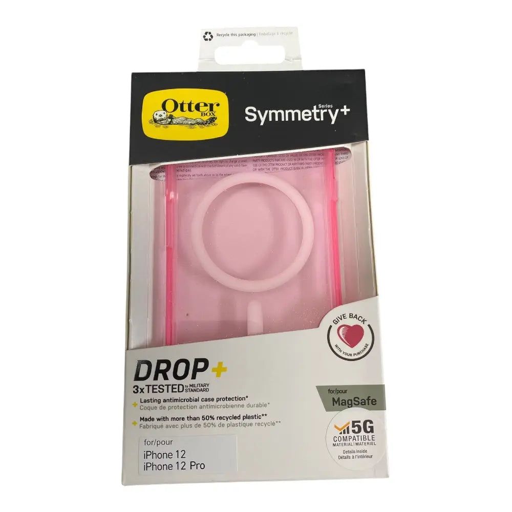 Estuche otterbox symmetry iphone 12 pro magsafe color rosado  Shop name