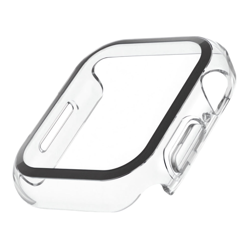 Estuche el rey vidrio templado apple watch 45mm color transparente