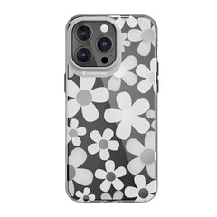 Estuche Switcheasy Artist multicolor Fleur para iPhone 15 Pro, diseño floral.