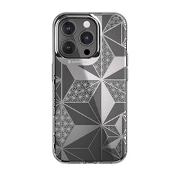 Switcheasy Artist Iphone 15 Pro Case Asanoha Color Multicolor