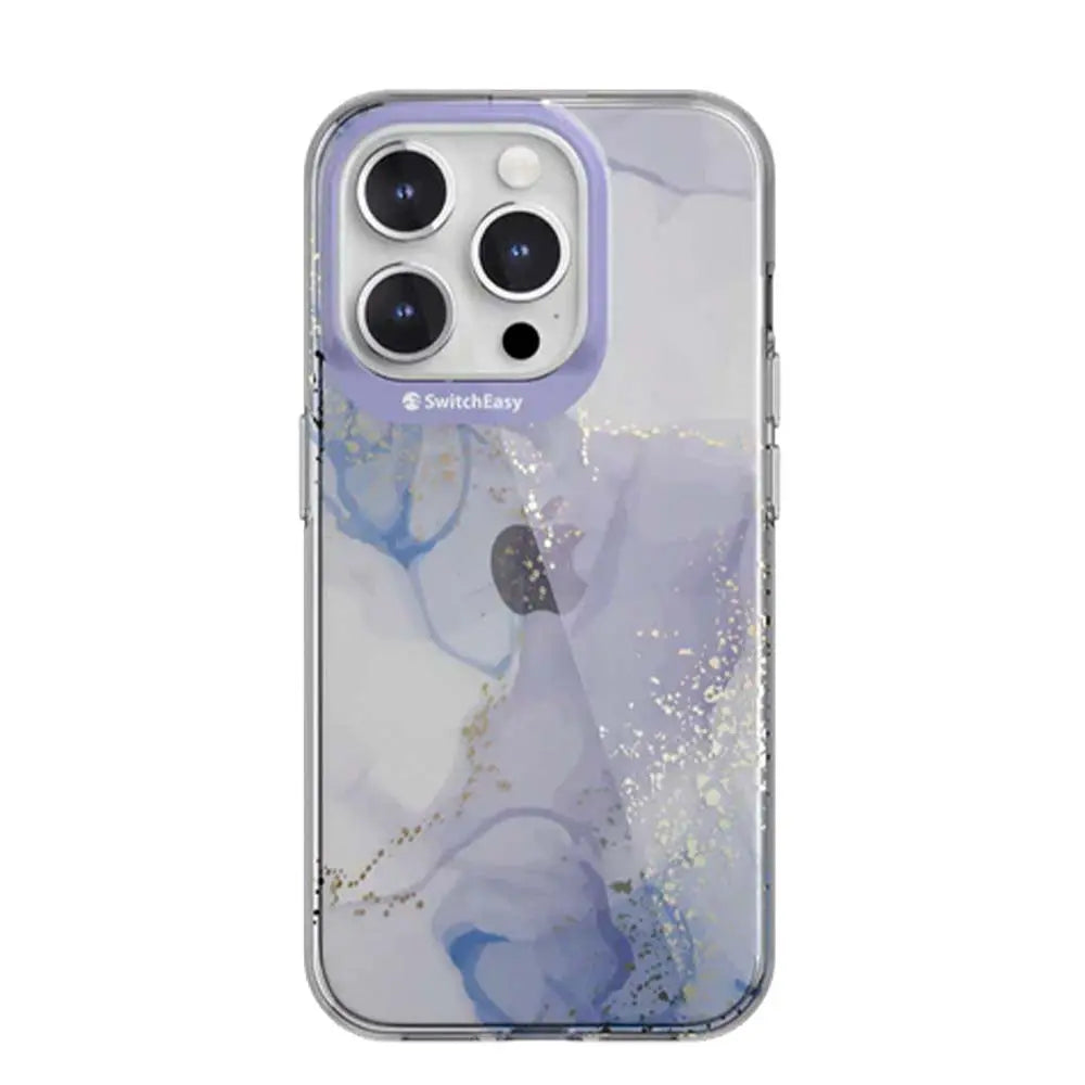 Estuche Switcheasy Artist para iPhone 15 Pro en diseño multicolor artístico y protector.