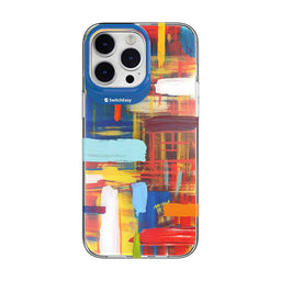 Estuche switcheasy artist iphone 14 pro max impasto color multicolor - MUNDO ACCESORIOS (B2C)