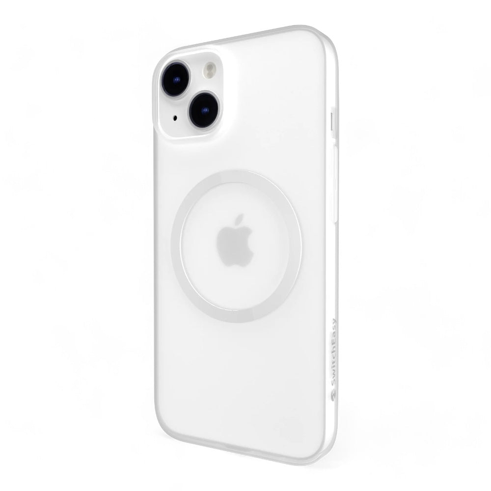 Estuche switcheasy artist iphone 14 color transparente/blanco