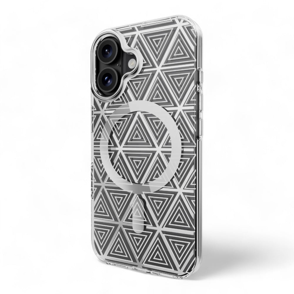 switcheasy artist case iphone 16 artist m 3d patterned shockproof case aurora color multicolor