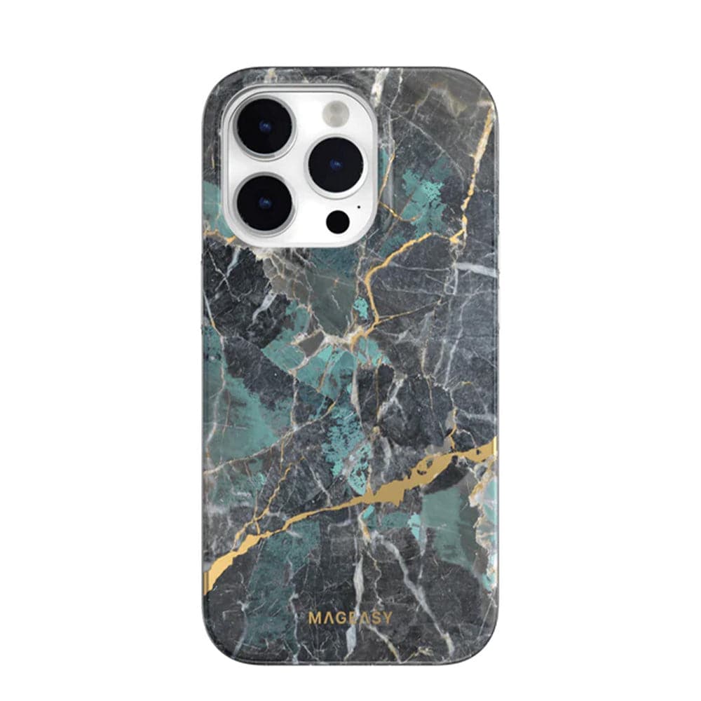 Estuche switcheasy marble iphone 14 pro max emerald blue color multicolor - MUNDO ACCESORIOS (B2C)