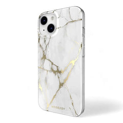 Estuche switcheasy marble m iphone 14 plus champagne white color blanco  Shop name