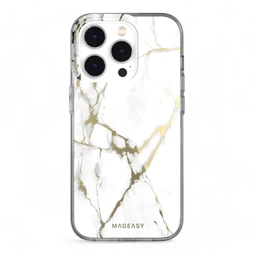 Estuche switcheasy marble iphone 14 pro max champagne white color blanco  Shop name