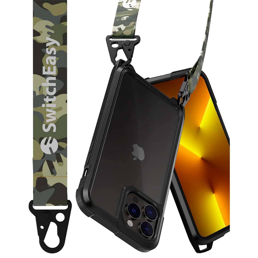 Estuches Clasico Switcheasy Odyssey Apple Iphone 13 Pro Color Verde Militar - MUNDO ACCESORIOS (B2C)