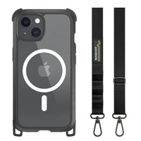 Switcheasy Odyssey Iphone 15 Odyssey M + Strap Leather Case Black