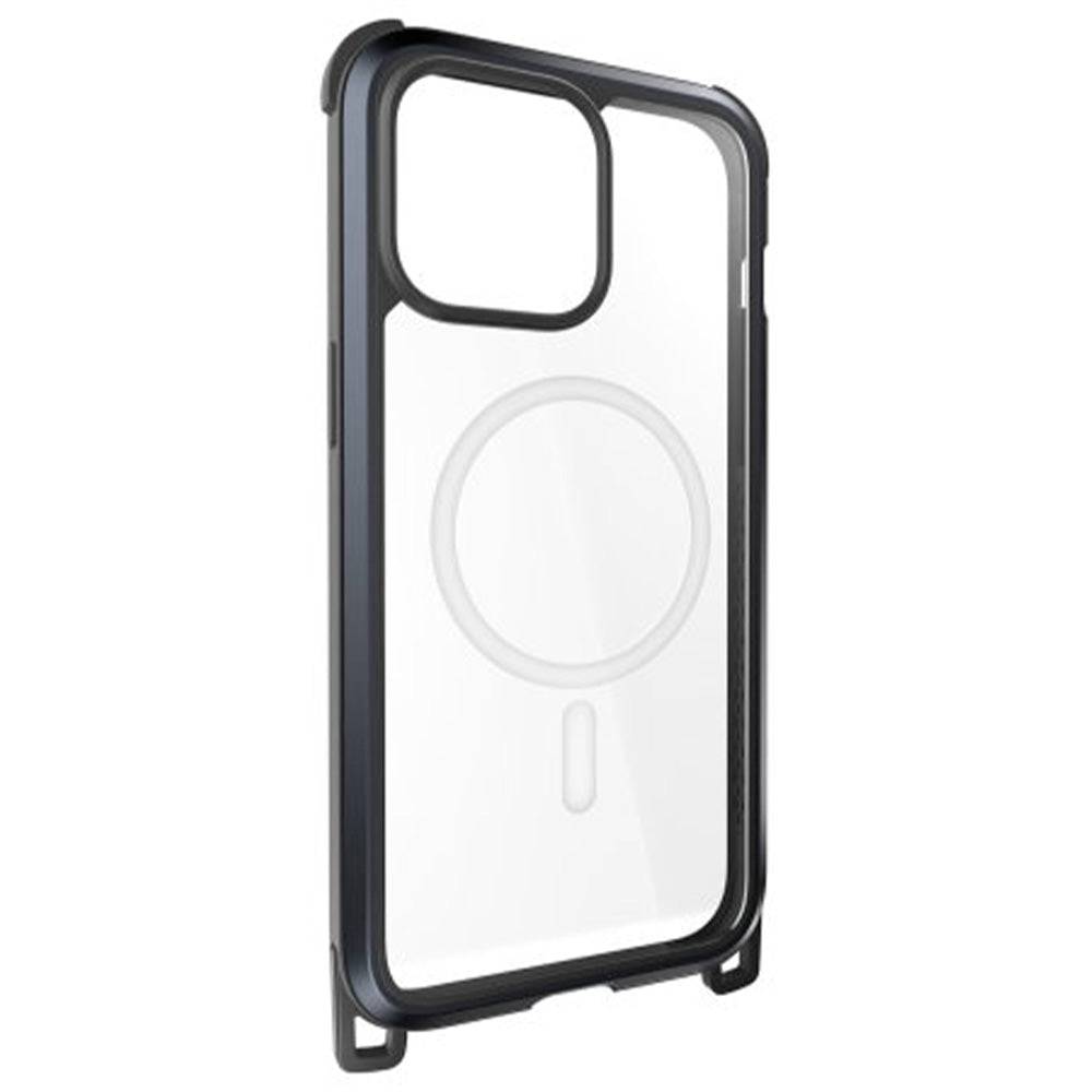 Estuche Switcheasy Odyssey Iphone 15 Pro Ultra M + Strap Metal Color Negro - MUNDO ACCESORIOS (B2C)