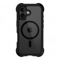 Switcheasy Odyssey iPhone 16 Odyssey M Rugged Utility Protective Case Leather Black