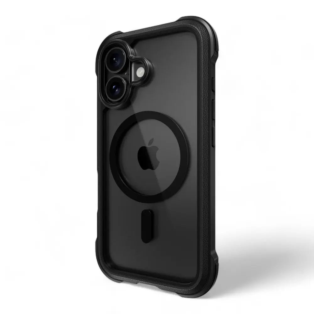 Estuche switcheasy odyssey iphone 16 odyssey m rugged utility protective case leather black color negro  Shop name