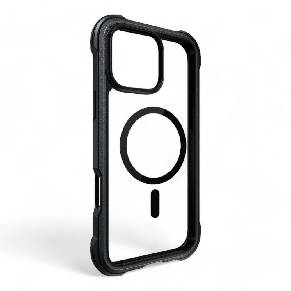 Switcheasy Odyssey iPhone 16 Pro Odyssey M Rugged Utility Protective Case Metalic Black