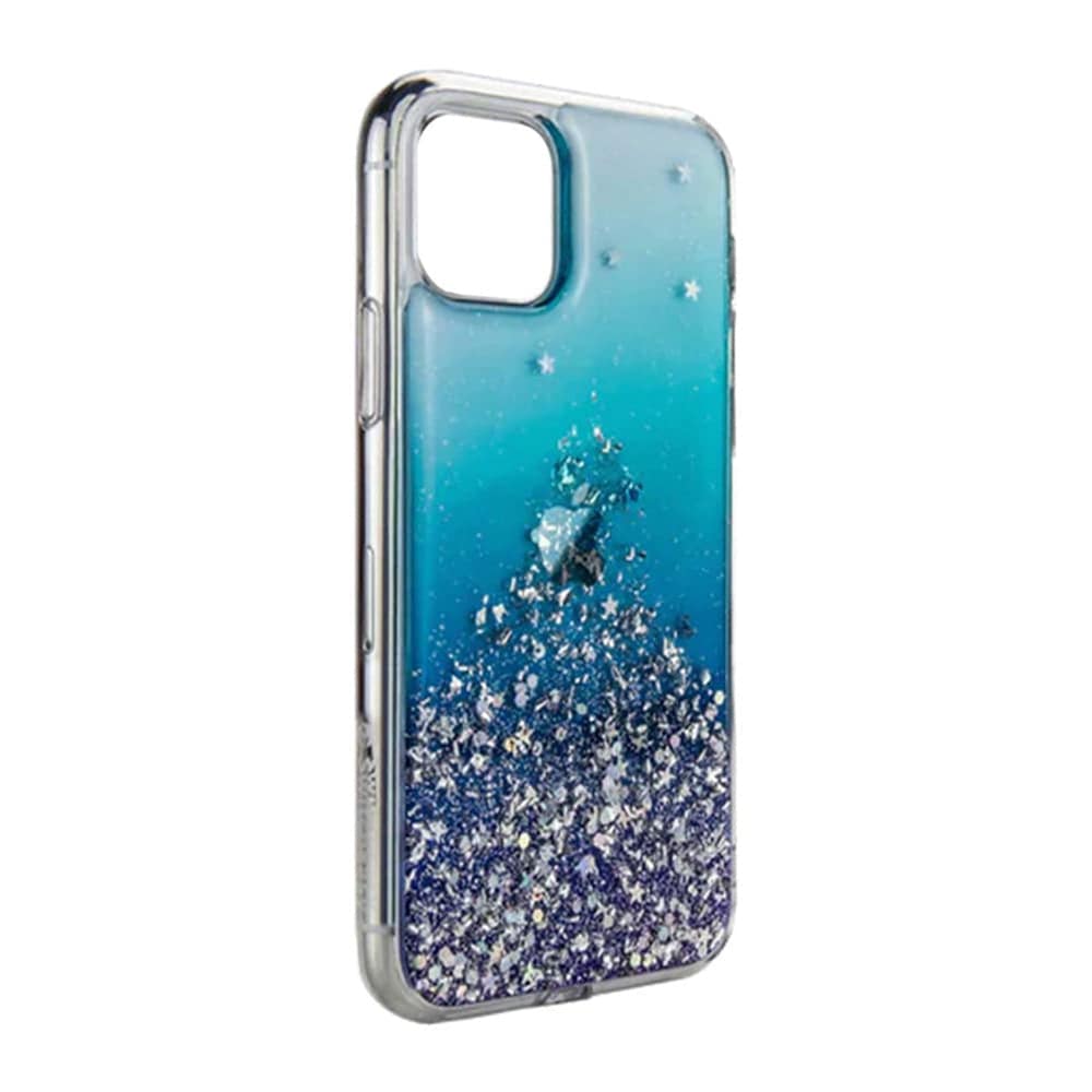 estuches clasico switcheasy starfield apple iphone 11 pro max (sky blue)  color azul - MUNDO ACCESORIOS (B2C)