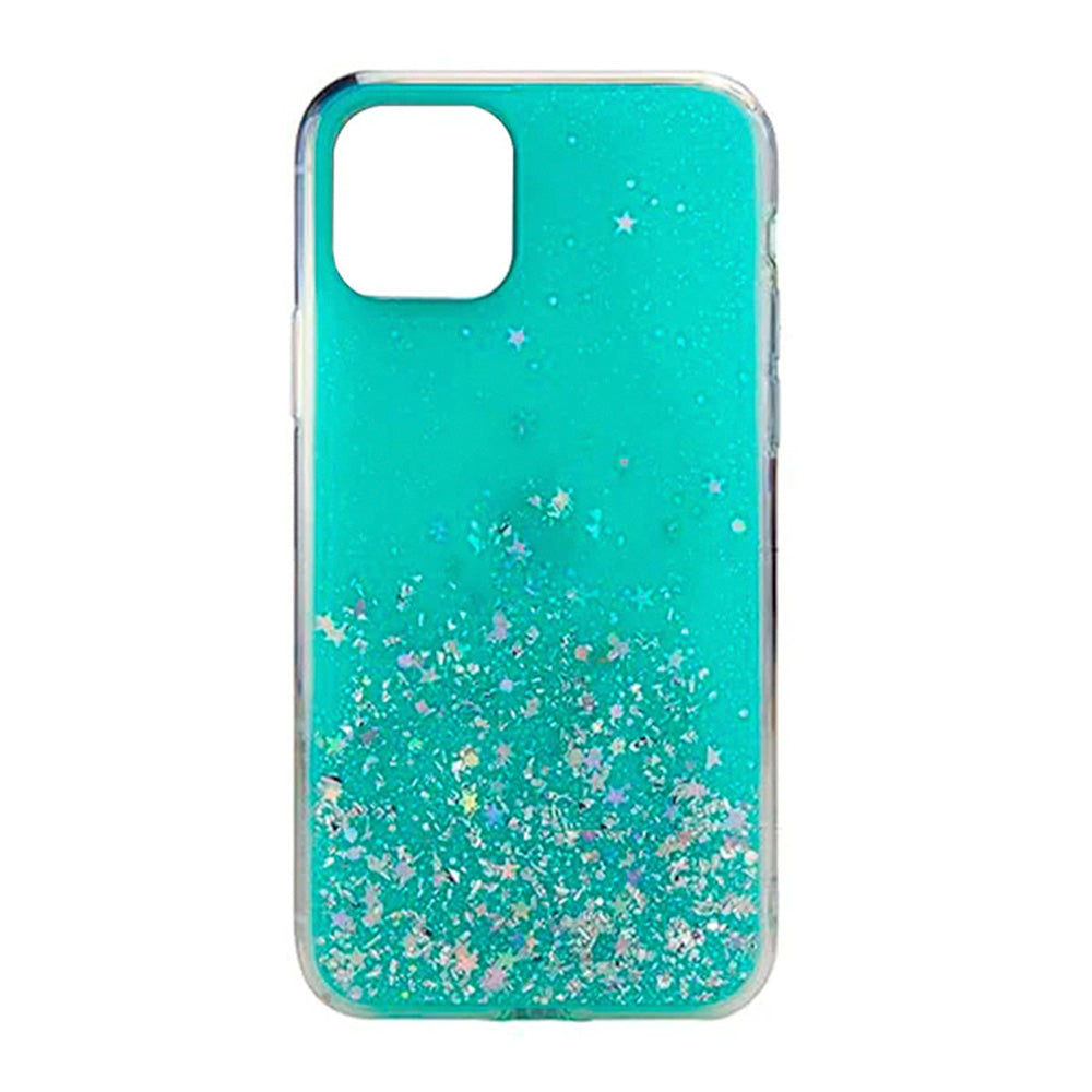 estuches transparente switcheasy starfield apple iphone 11 pro max color azul / transparente