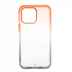 Estuche clásico degradado El Rey para iPhone 14 Pro Max en naranja y gris.