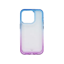 Classic El Rey Degrade Apple Iphone 14 Pro Cases Color Blue / Purple