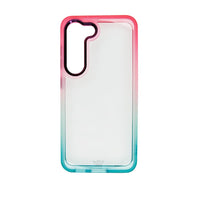 estuches clasico el rey degrade samsung s23 color rosado / turquesa - MUNDO ACCESORIOS (B2C)