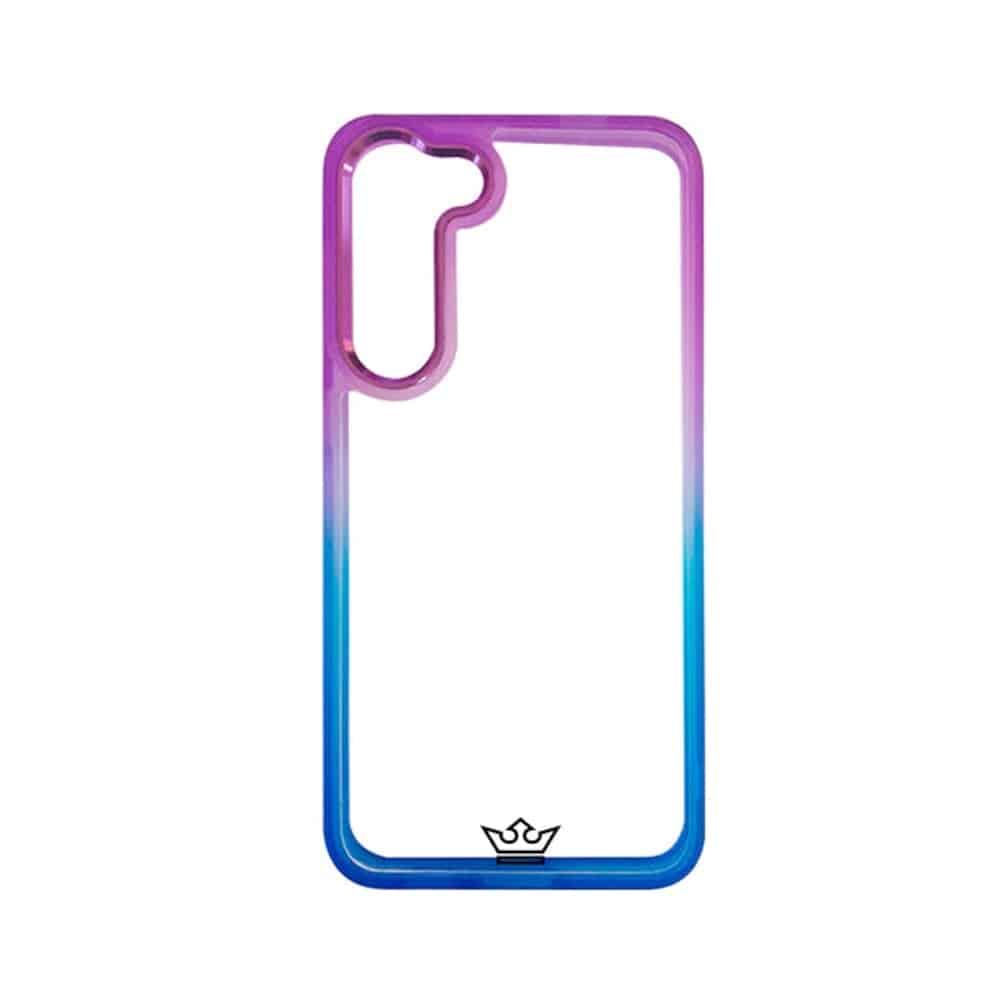 Estuches Clasico El Rey Degrade Samsung S23 Color Morado / Azul - MUNDO ACCESORIOS (B2C)