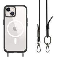 Switcheasy roam iPhone case 15 m + strap black