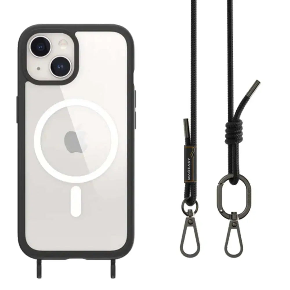 Estuche switcheasy roam iphone 15  m + strap color negro  Shop name