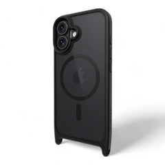 Estuche switcheasy roam iphone 16 roam m shockproof protective case with lanyard black/black color negro  Shop name