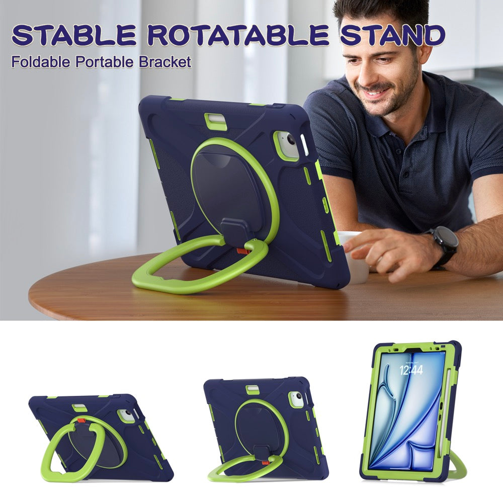 pirate b series ipad air 11 2024 color navyblue+lime