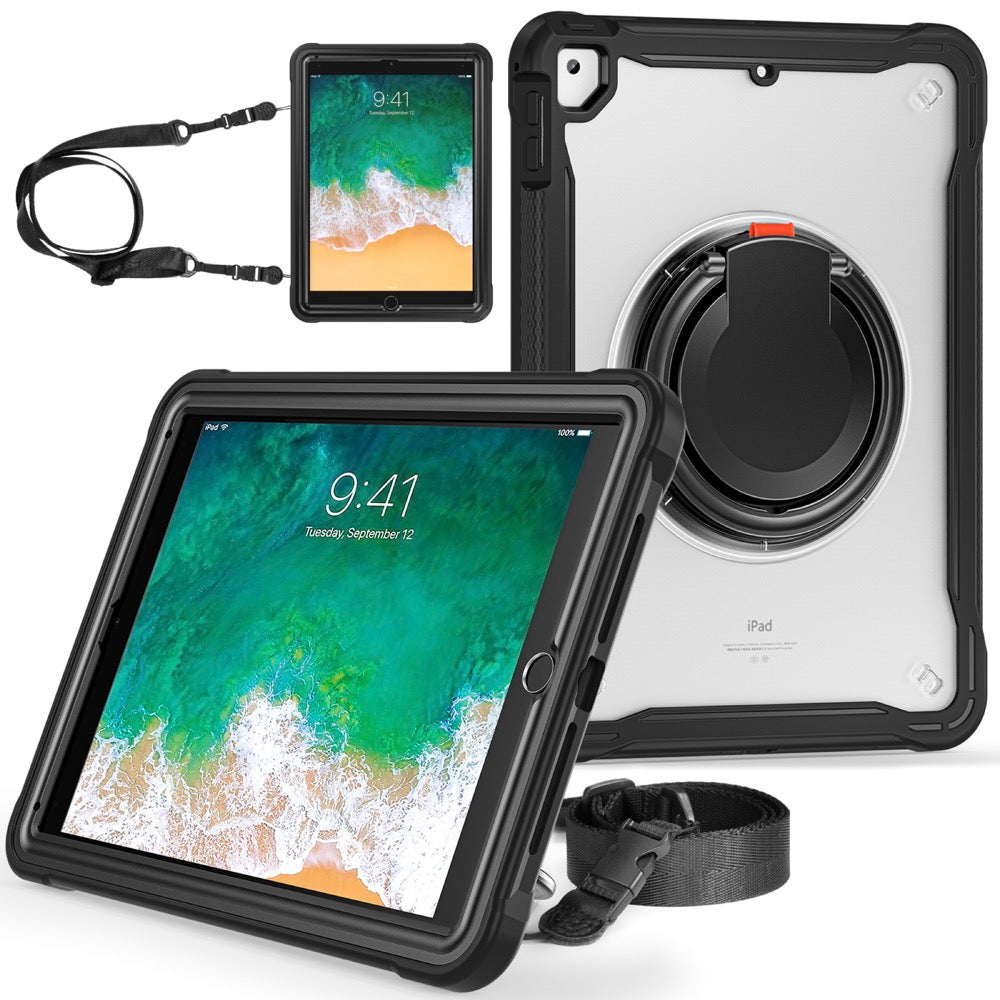 popeye b series ipad 9.7 color transparent (with shoulder strap)