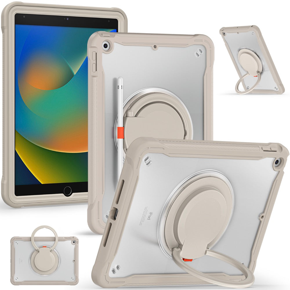 popeye b series ipad 10.2 color khaki (with shoulder strap)