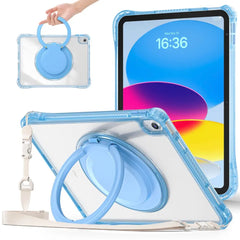 transparent b series ipad 10 th color light blue  Shop name