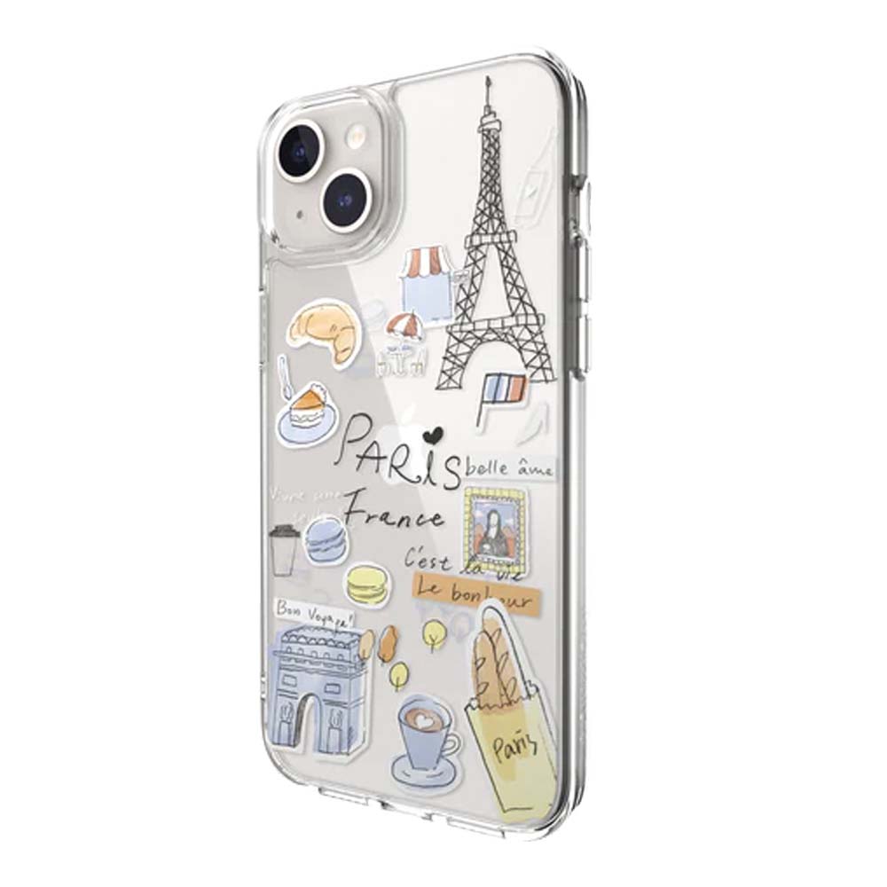 Estuche switcheasy city iphone 15 plus paris color multicolor