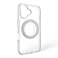 Switcheasy magstand case iphone 16 magstand 360 m rotating ring protective case transparent color