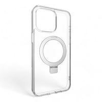 switcheasy magstand iphone 15 pro max case transparent color