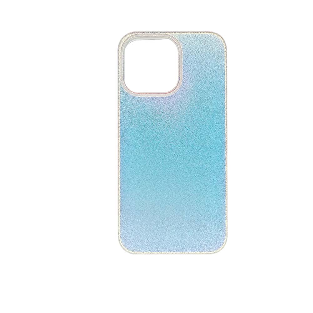 The cosmos king case for iPhone 15 iridescent texture multicolor color