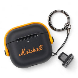 Estuche generico skin airpods 4 marshall color negro - MUNDO ACCESORIOS (B2C)