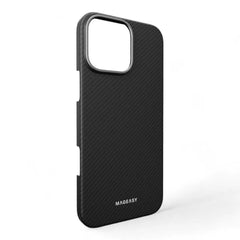 Estuche switcheasy skin iphone 16 pro kev m armaid fiber protective case color negro/gris  Shop name