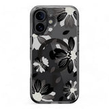 Estuche switcheasy skin iphone 16 plus style m pattern shockproof case black flower color multicolor  Shop name