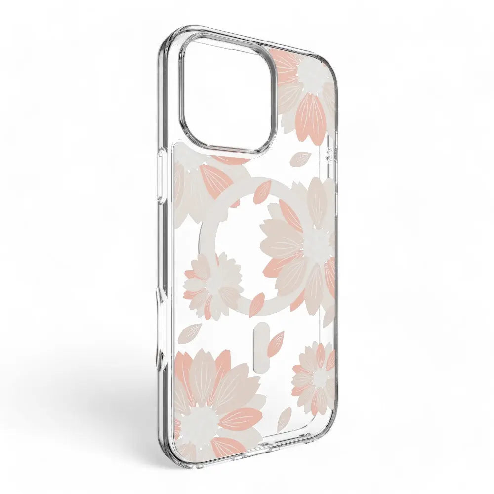 Estuche switcheasy skin iphone 16 pro max style m pattern shockproof case pink flower color multicolor  Shop name