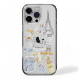 Estuche switcheasy skin iphone 16 pro max style m pattern shockproof case paris color multicolor  Shop name