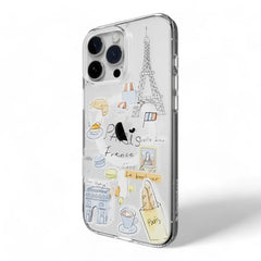 Estuche switcheasy skin iphone 16 pro max style m pattern shockproof case paris color multicolor  Shop name