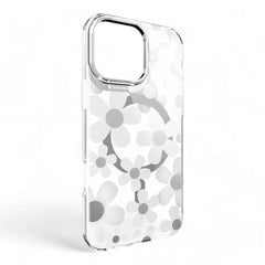 Estuche switcheasy skin iphone 16 pro max fleur m 3d patterned shockproof case white color multicolor  Shop name