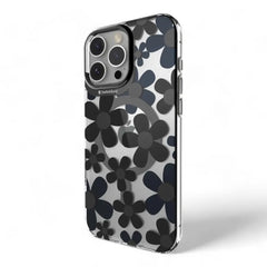 Estuche switcheasy skin iphone 16 pro max fleur m 3d patterned shockproof case black color multicolor  Shop name