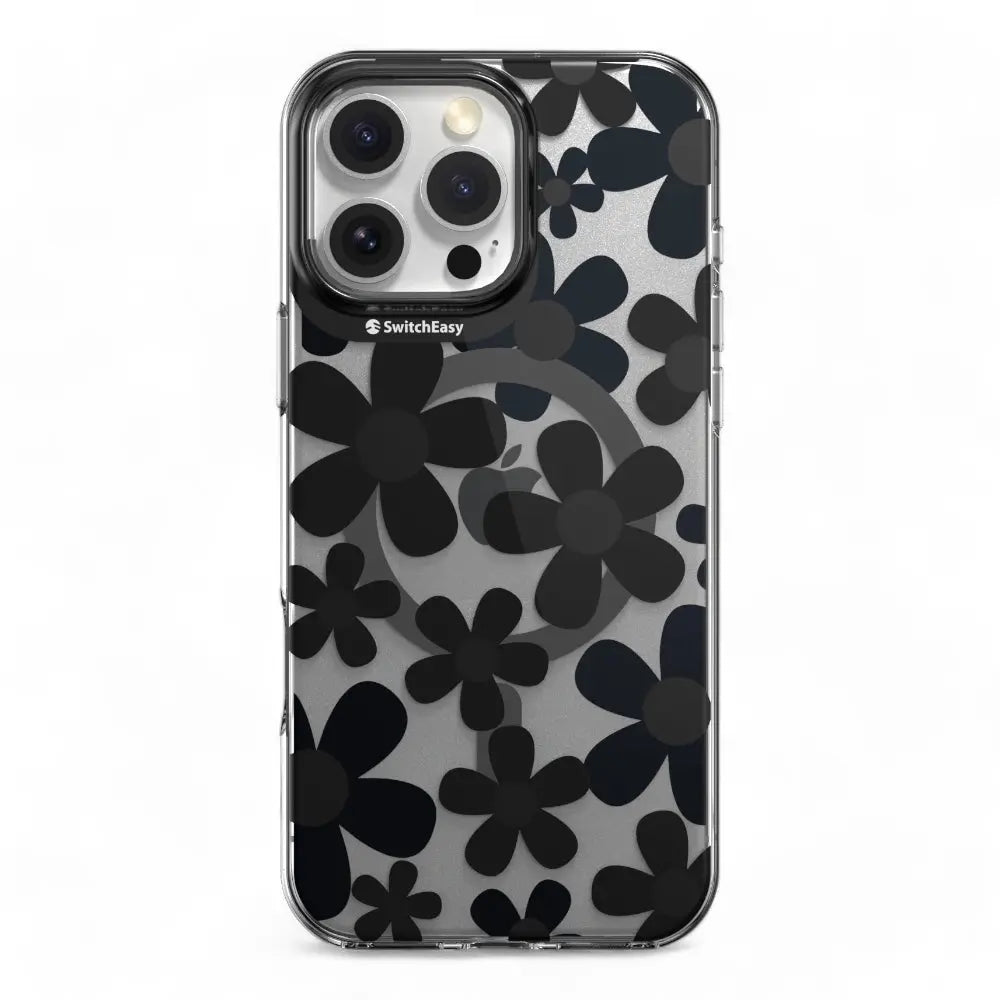 Estuche switcheasy skin iphone 16 pro fleur m 3d patterned shockproof case color negro  Shop name