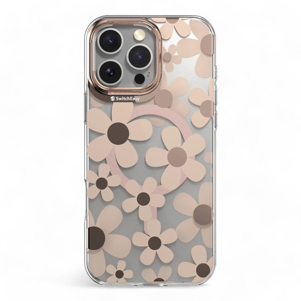 Case switcheasy skin iphone 16 pro fleur m 3d patterned shockproof case rosŽ sand pink color