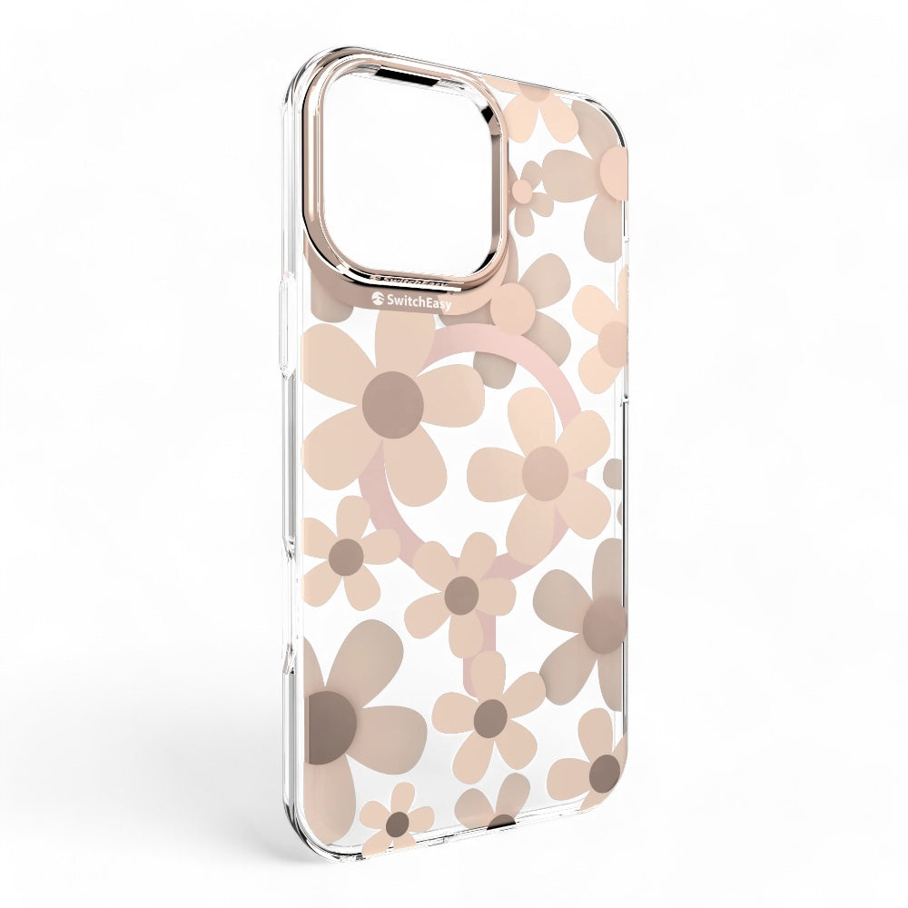 Case switcheasy skin iphone 16 pro fleur m 3d patterned shockproof case rosŽ sand pink color