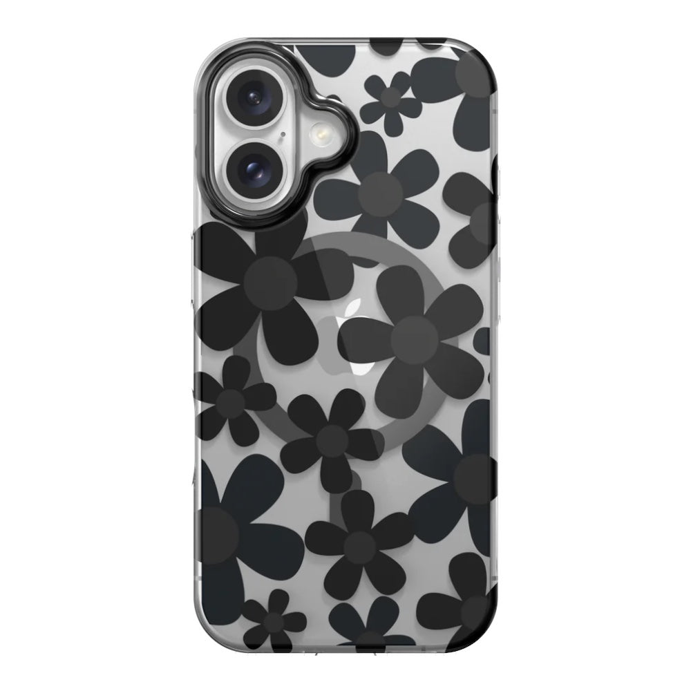 Estuche switcheasy skin iphone 16 fleur m 3d patterned shockproof case for 2024 iphone 2 lenses color negro